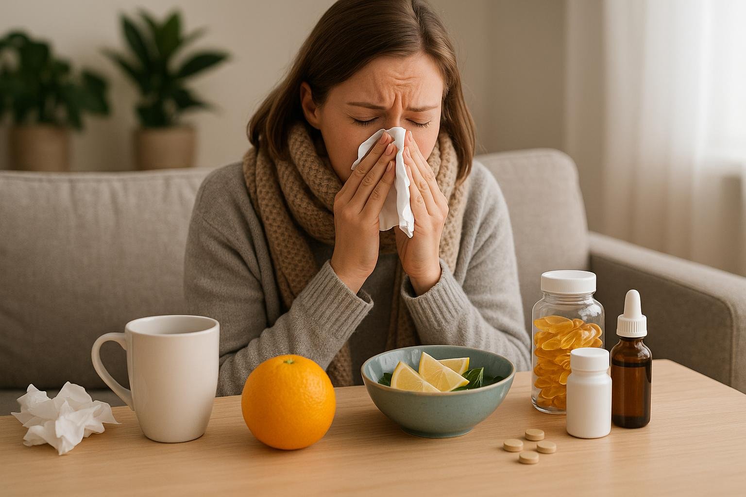 Snotterig en verkouden? Dit kan je er vanuit orthomoleculair perspectief zelf aan doen. Lees praktische tips over voeding, leefstijl en supplementen.